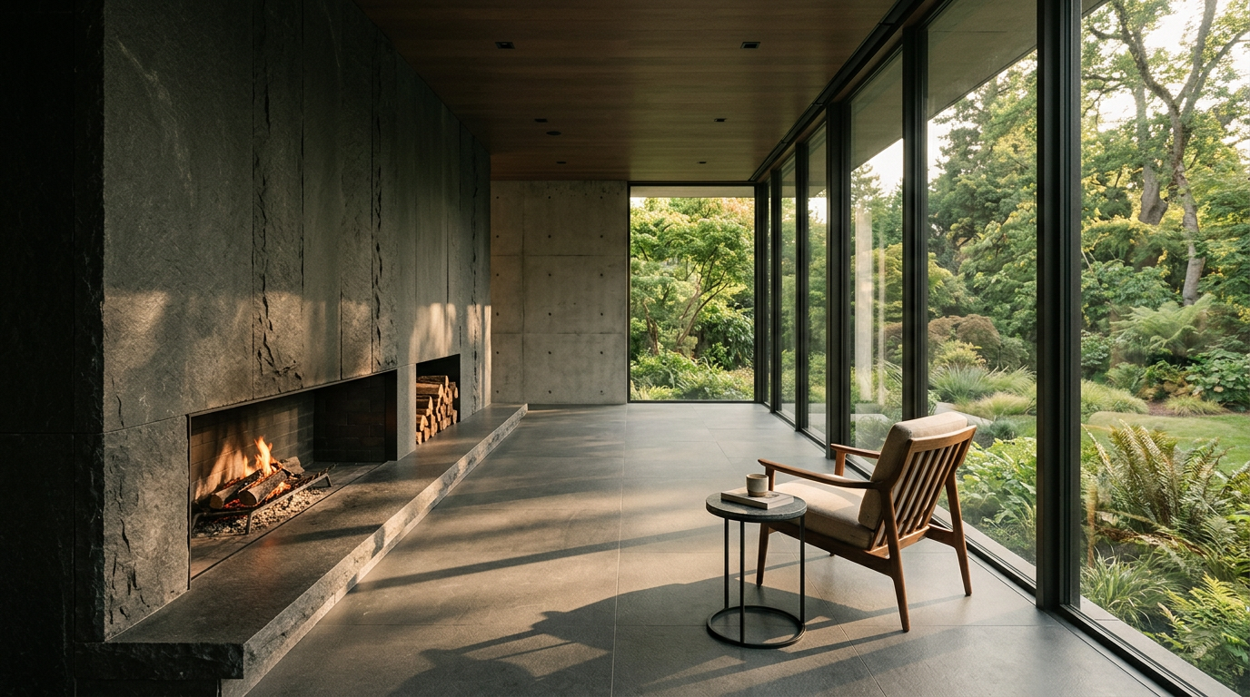 The Silent Geometry of Stone and Light